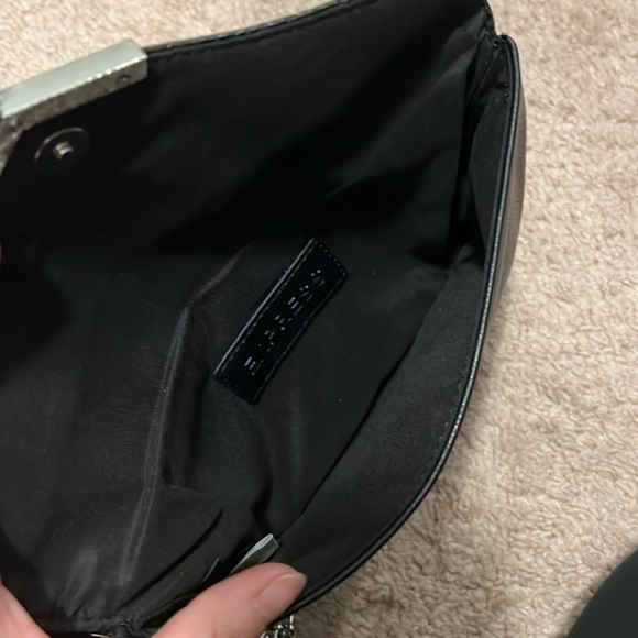 Faux black leather wristlet - Picture 2 of 4